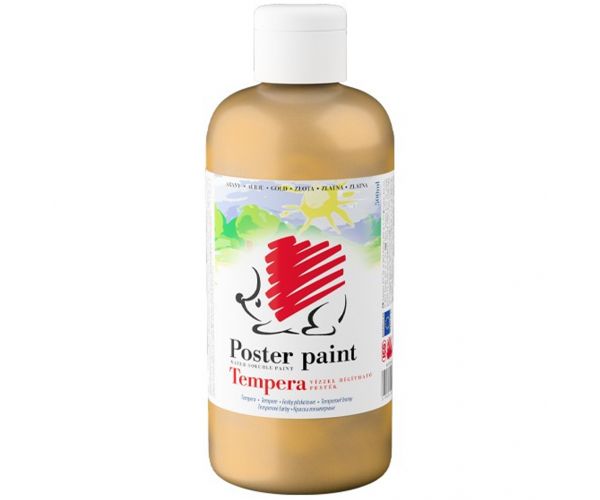 ICO: Süni tempera arany színben 500ml