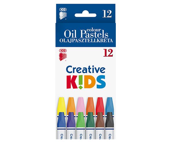 ICO: Creative Kids olajpasztellkréta szett 12db-os