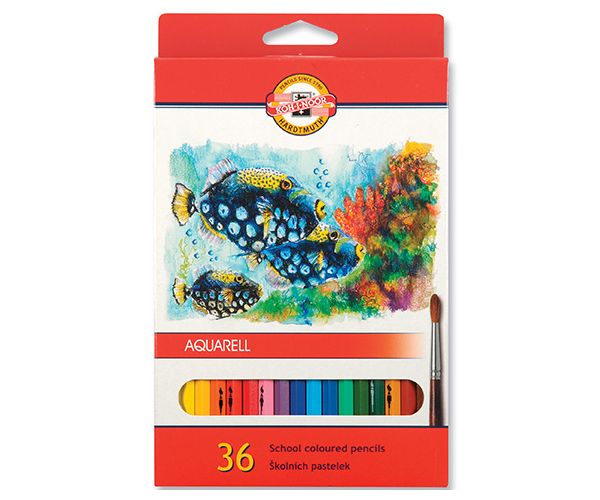 ICO: Koh-I-Noor Mondeluz 3719 Aquarell színes ceruza készlet 36db