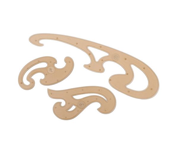 ICO: Koh-I-Noor Görbevonalzó készlet 3-es méret