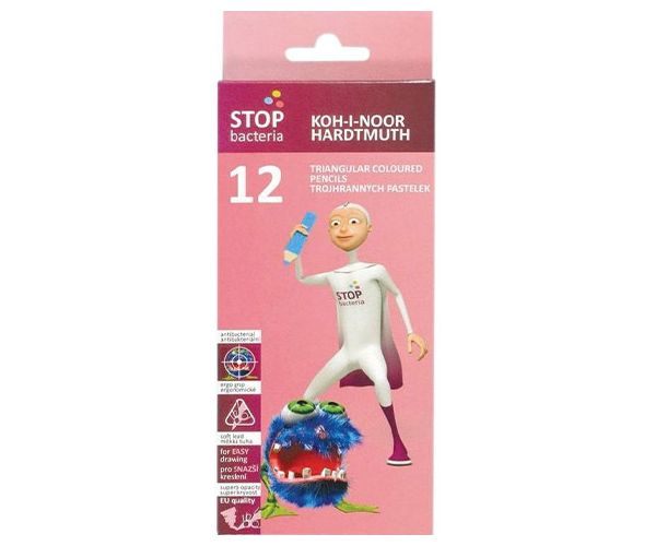 ICO: Koh-I-Noor Stop Bacteria 12db-os színes ceruza