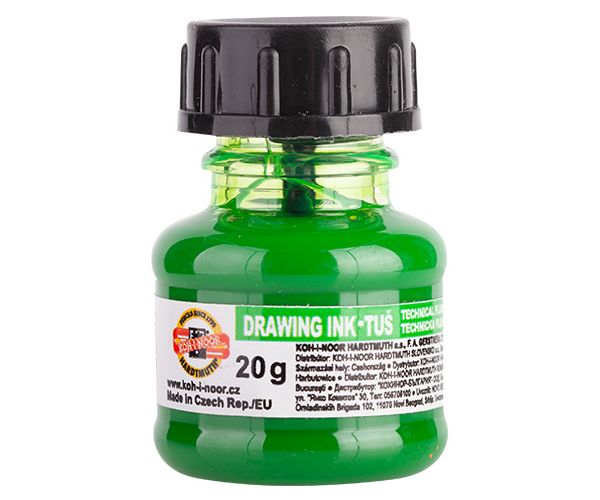 ICO: Koh-I-Noor V0141790502LP neon zöld tus tinta 20gramm