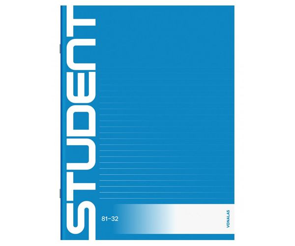 ICO: Student vonalas füzet A/4