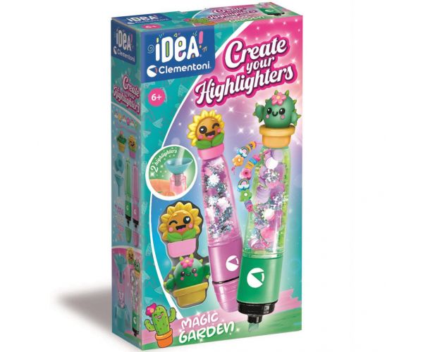 Idea! Magic garden szövegkiemelő készítő szett - Clementoni
