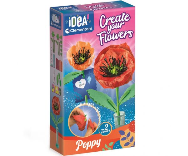 Idea! Pipacs mini virágkészítő szett - Clementoni
