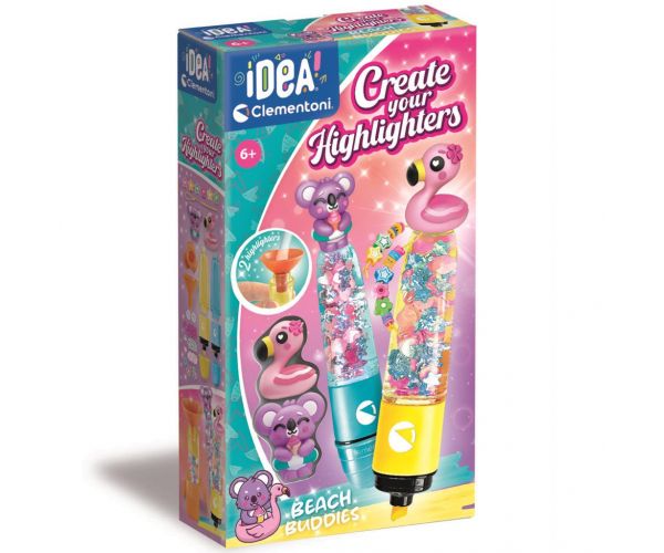 Idea! Strandbarátok szövegkiemelő készítő szett - Clementoni