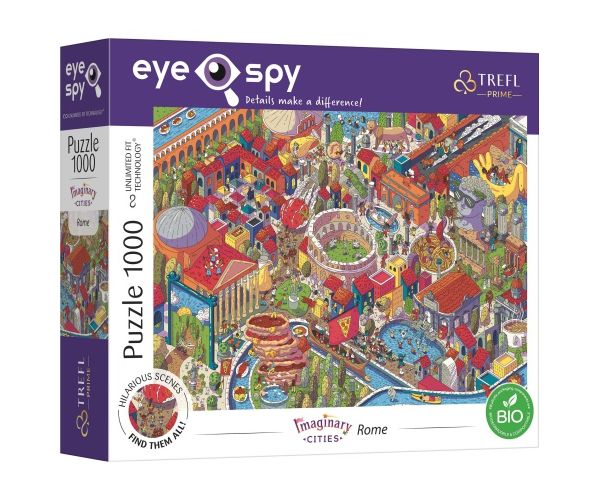 Imaginary Cities: Róma UFT 1000db-os puzzle - Trefl