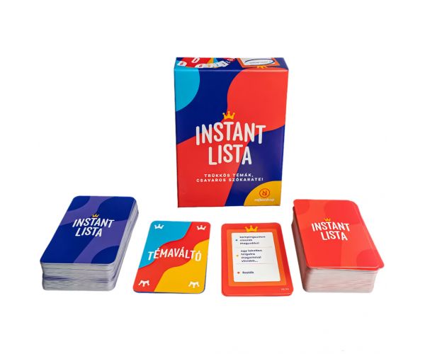 Instant lista társasjáték