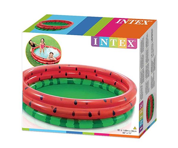 Intex: Görögdinnyés medence 168x38cm
