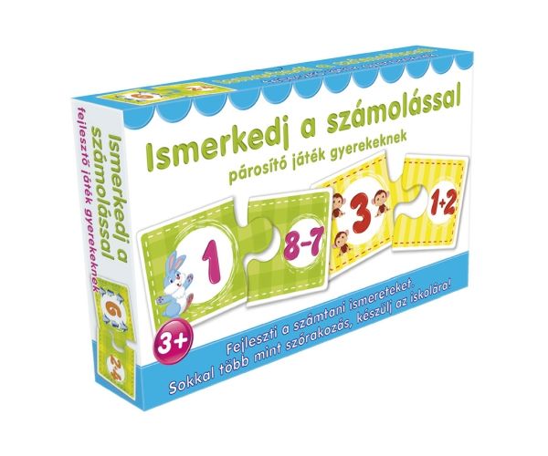 Ismerkedj a számolással párosító játék
