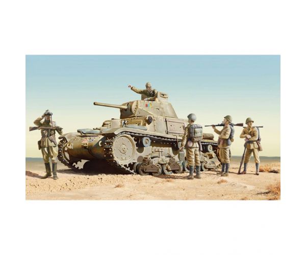 Italeri 1/35 Carro Armato M14/41 I Serie harckocsi makett