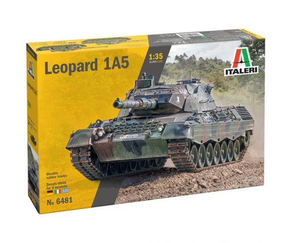 Italeri 1/35 Leopard 1A5 harckocsi makett