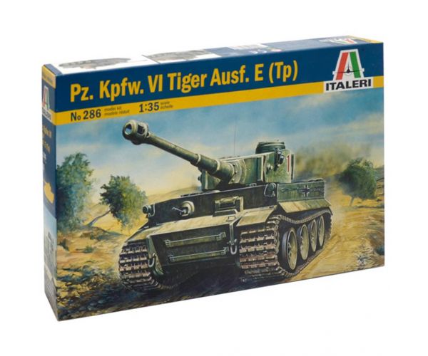 Italeri: 1/35 Pz.Kpfw. VI Tigris tank harckocsi makett