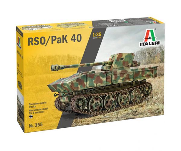 Italeri: 1/35 RSO/PaK 40 páncélvadász makett