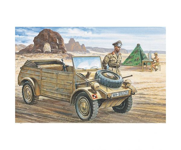 Italeri 1/35 VW Typ 82 Kübelwagen katonai jármű makett