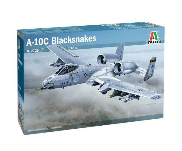 Italeri 1/48 A-10C Blacksnakes repülőgép makett