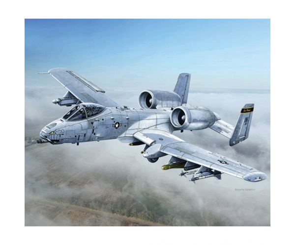 Italeri 1/48 A-10C Blacksnakes repülőgép makett
