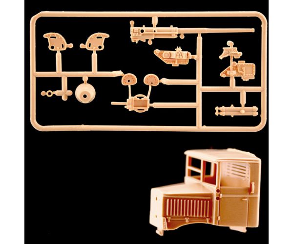 Italeri 1/72 Autocannone 3RO légvédelmi löveg 8db figurával makett szett