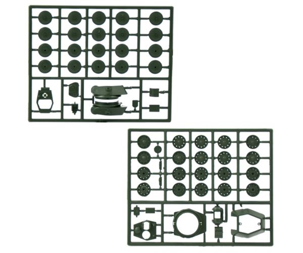 Italeri 1/72 T-34/76 Model 1943 tank makett