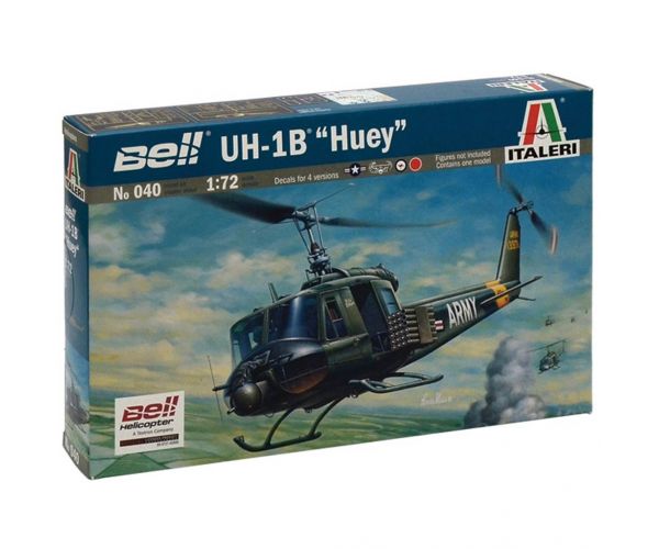Italeri 1/72 UH-1B Huey helikopter makett