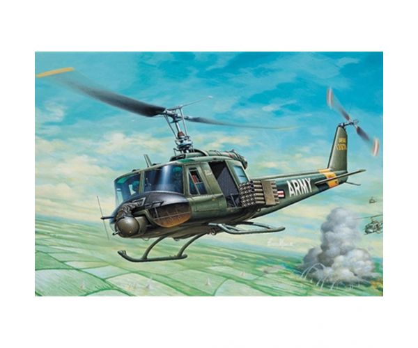 Italeri 1/72 UH-1B Huey helikopter makett