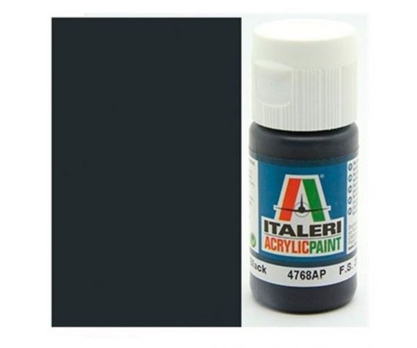 Italeri Flat Black (4768AP) - Matt fekete makett festék 20ml