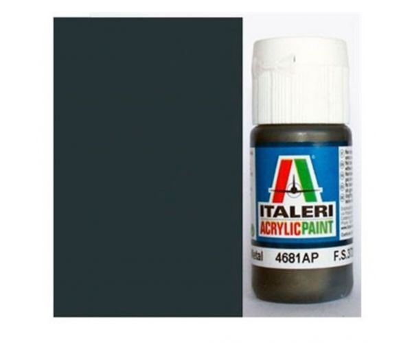 Italeri Flat Gun Metal (4681AP) - Matt fegyverfém makett festék 20ml