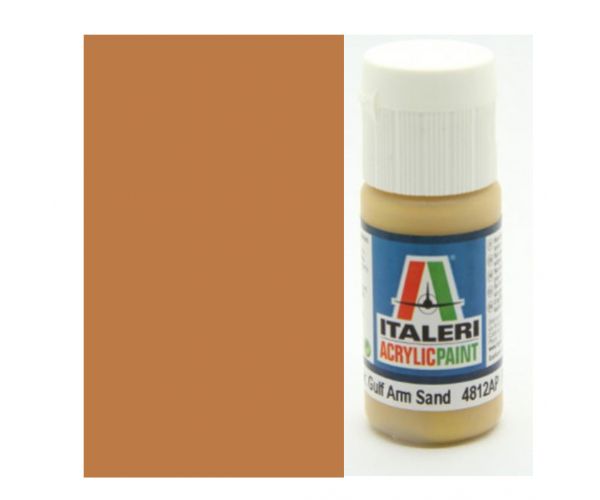 Italeri Flat US Army/Mar.Gulf Armor Sand (4812AP) - Matt US Army/Mar.Gulf páncélos sivatagi homok makett festék 20ml