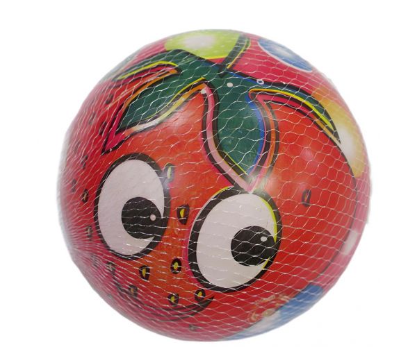 Eper mintás gumilabda 23cm-es