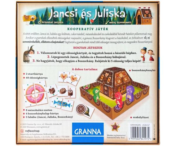 Jancsi és Juliska társasjáték