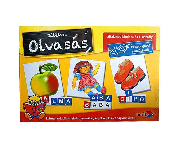 Játékos Olvasás oktató játék - Noris