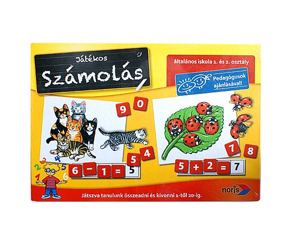 Játékos Számolás oktató játék - Noris