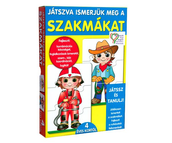 Játszva ismerjük meg a szakmákat