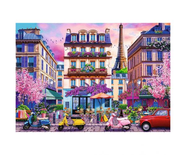 Tavasz Párizsban 4000db-os puzzle - Trefl