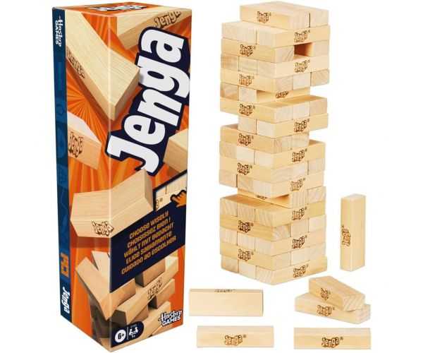 Jenga Classic társasjáték új kiadás - Hasbro