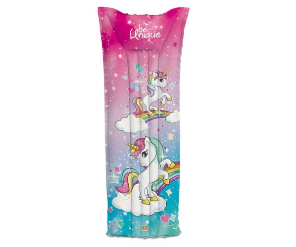 Unikornis felfújható gumimatrac 69x183cm - Mondo Toys
