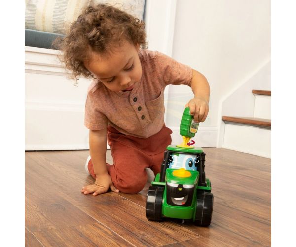 John Deere: Key 'n Go Johnny traktor indítókulccsal és mozgó funkcióval