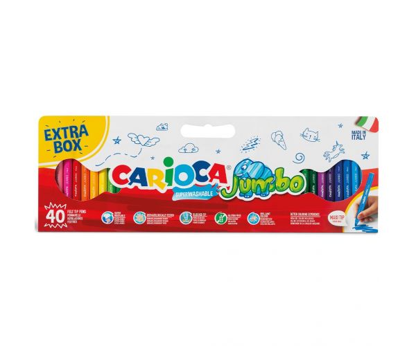 Jumbo 40db-os maxi filctoll szett - Carioca