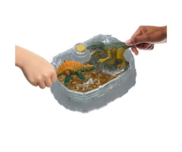 Jurassic World: Dino Reveal Battle Pack csomag 2db dinóval - Mattel