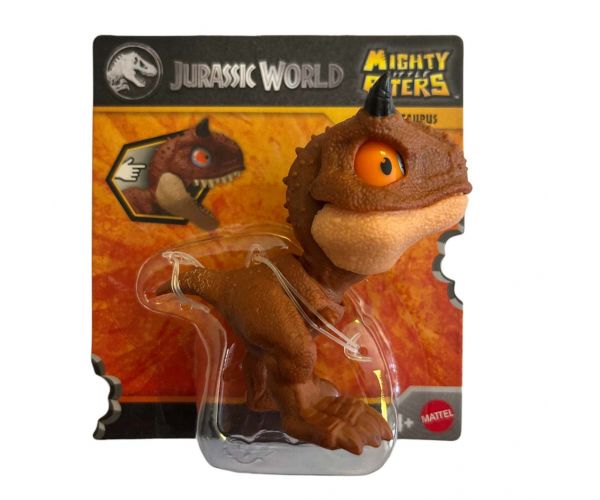 Jurassic World: Harapós mini Carnotaurus figura - Mattel
