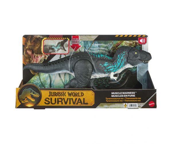 Jurassic World Kolosszális Támadó T-rex - Mattel