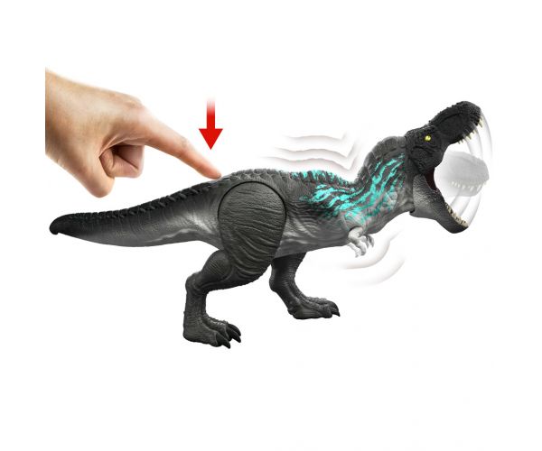Jurassic World Kolosszális Támadó T-rex - Mattel