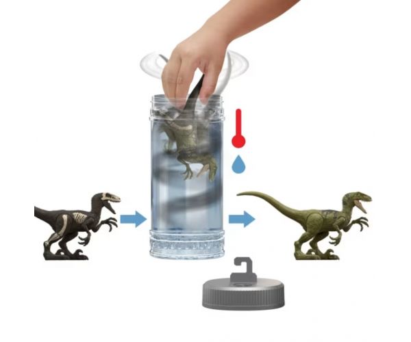Jurassic World Reveal dinoszaurusz meglepetés szett - Mattel