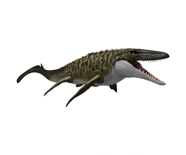 Jurassic World: Újjászületés – Bite 'N Blast Mosasaurus figura - Mattel