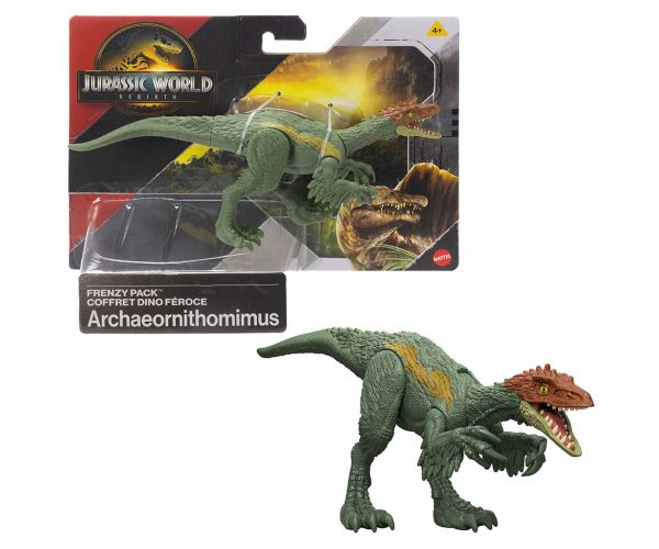 Jurassic World: Újjászületés Frenzy pack Archaeornithomimus dinoszaurusz figura - Mattel