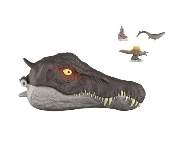 Jurassic World: Újjászületés Micro Adventures Spinosaurus mini játékszett - Mattel