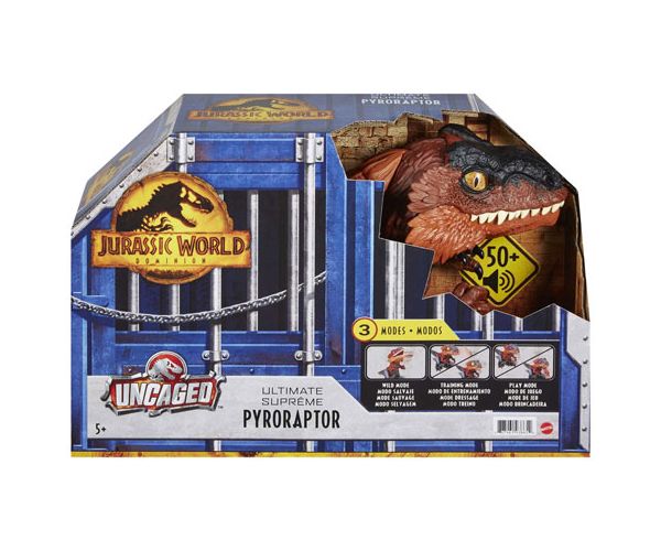 Jurassic World 3: Interaktív tűzdinó figura - Mattel