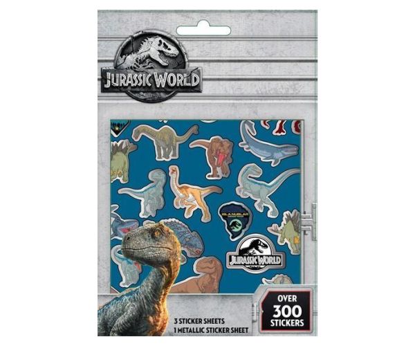 Jurassic World 300 db-os matrica szett