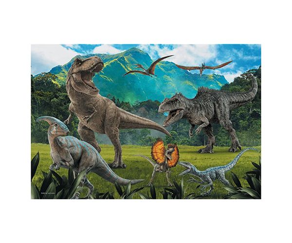 Jurassic World: A Jurassic Park dinoszauruszai 100db-os puzzle - Trefl
