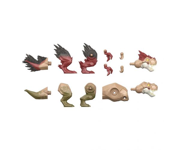 Jurassic World: Mayhem Mix-Ups DIY Mutáns dinó T-Rex - Mattel